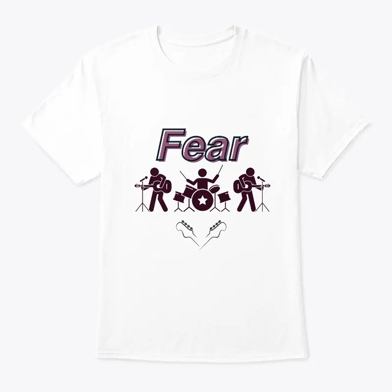 Fear Music Rock Punk Band T Shirt 