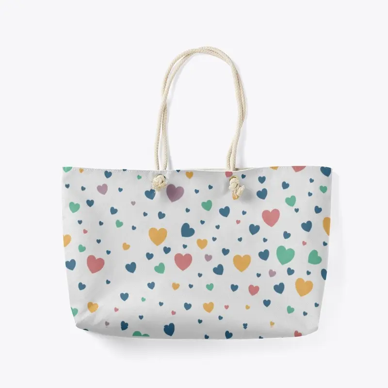 Love Printed Purse